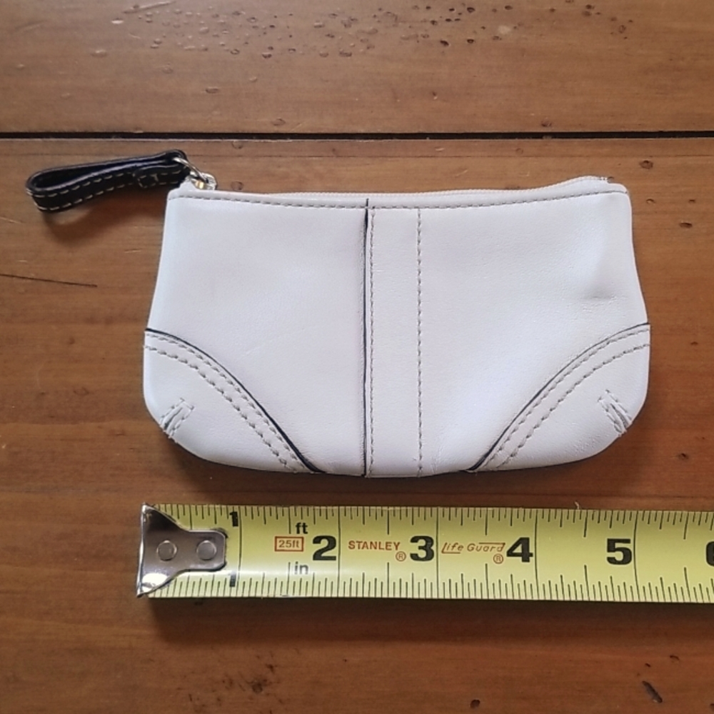 Coach card/coin wallet with key chain